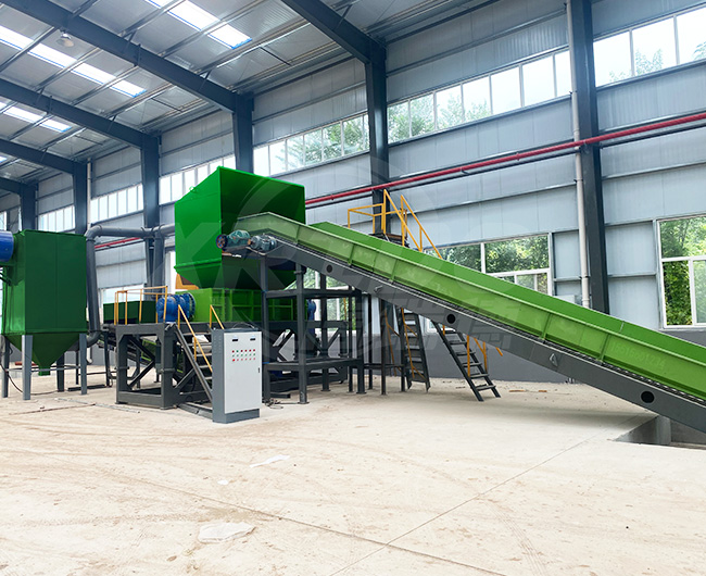 Refrigerator Waste Recycling Plant