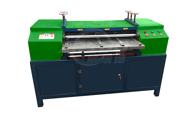 Copper aluminum radiator recycling machine