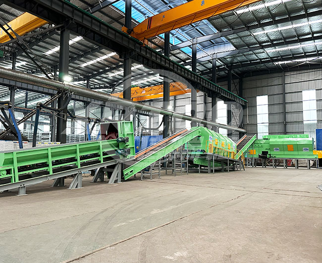 sorting recycling machine