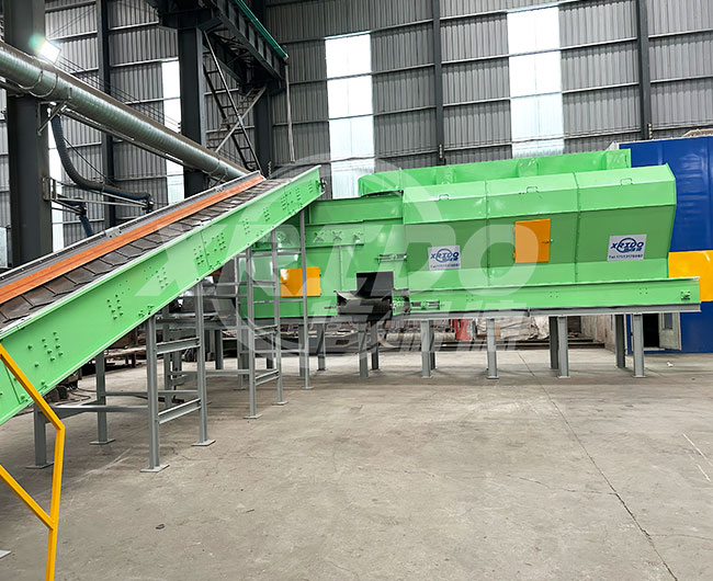 sorting recycling machine
