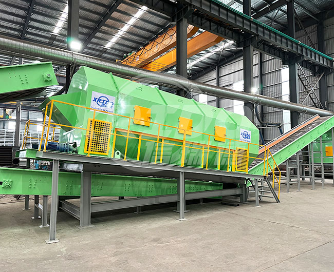 sorting recycling machine