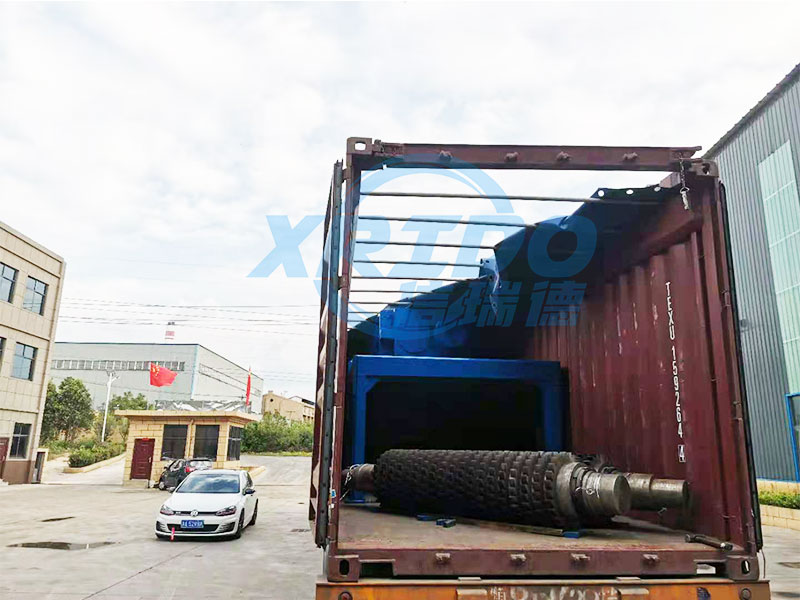 Dual Shaft Shredder shipped to Korea