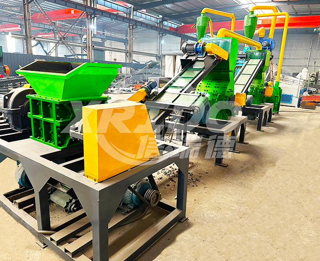 PCB waste recycling plant machine