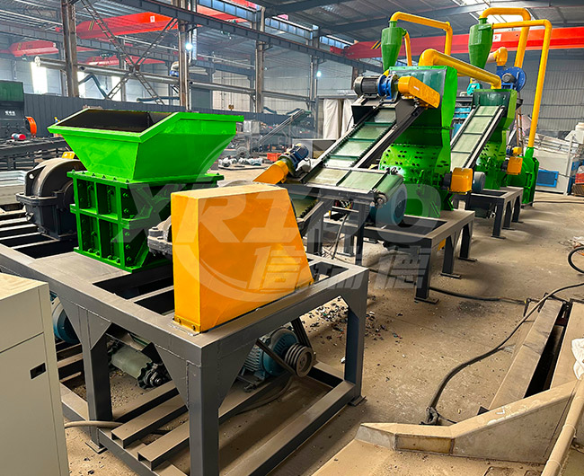 PCB waste recycling plant machine