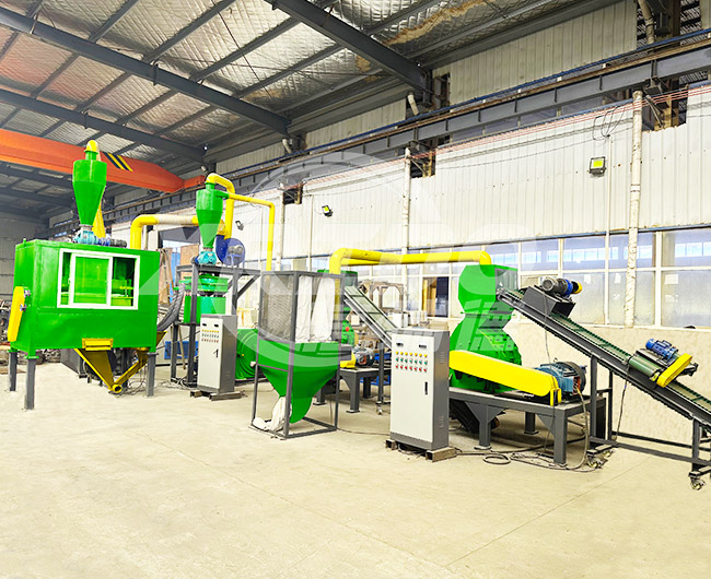 PCB waste recycling plant machine