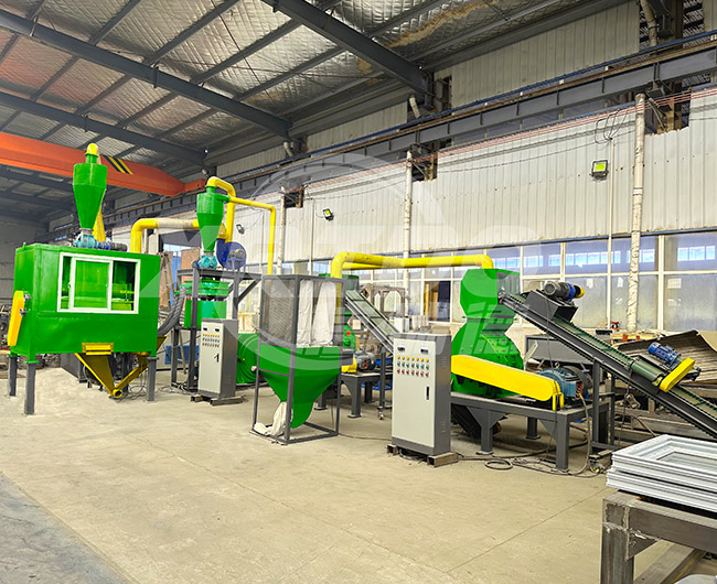 PCB waste recycling plant machine