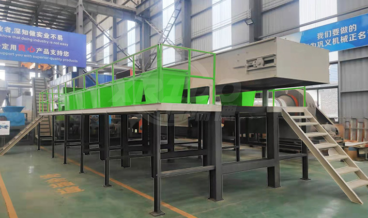 Waste manual sorting platform