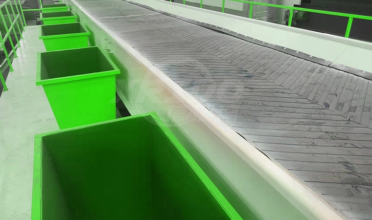 Waste manual sorting platform