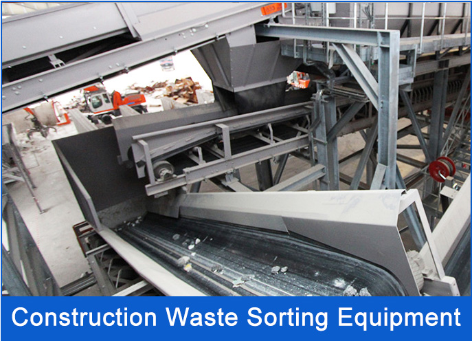 Construction waste sorting equipment
