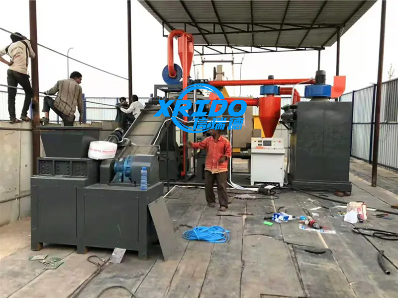 PCB Waste Recycling Machine installation site in India