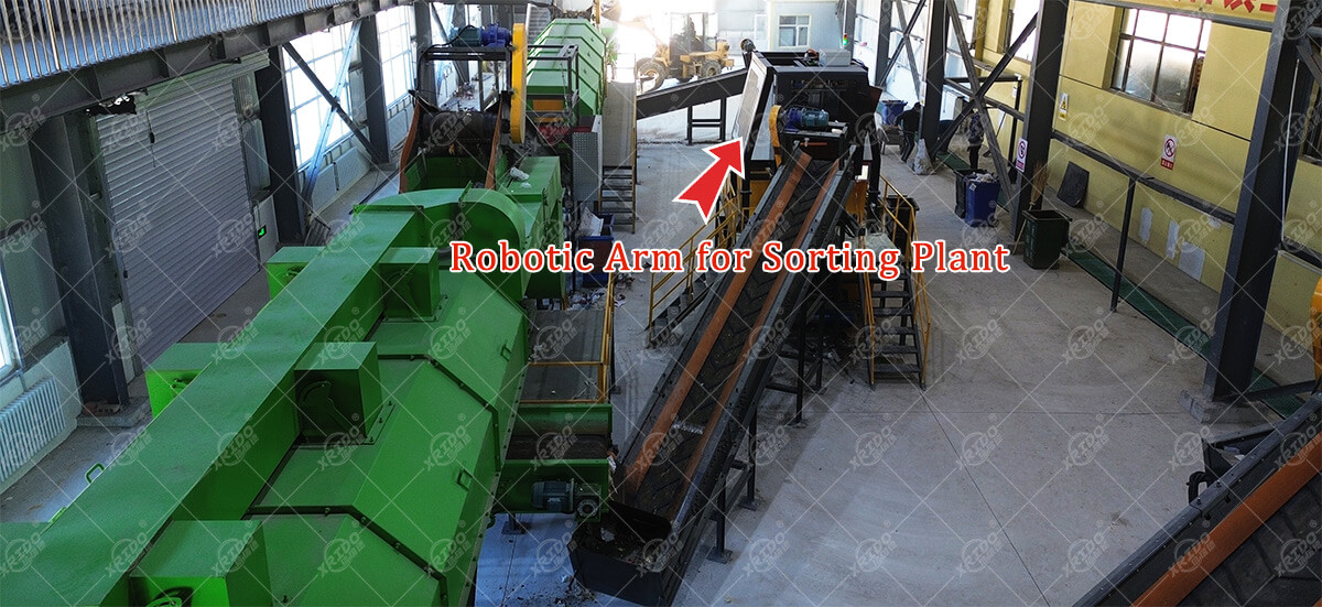Robotic Arm For Sorting Plant